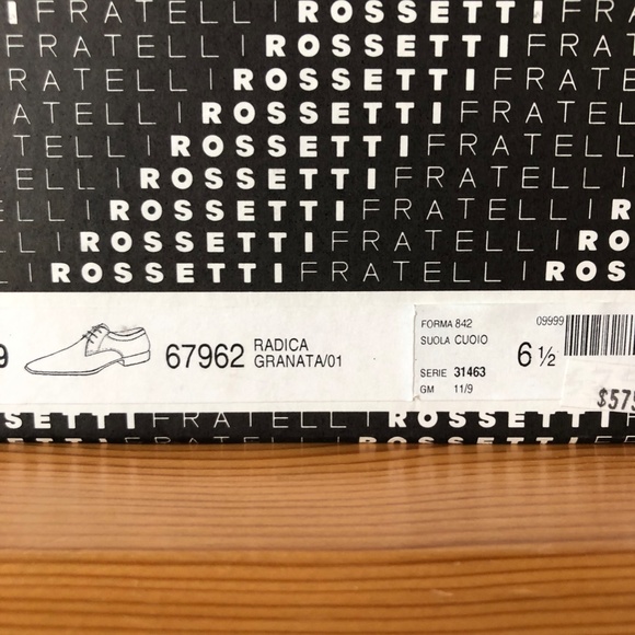 Men's Fratelli Rossetti Oxfords - New in Box - Picture 15 of 16